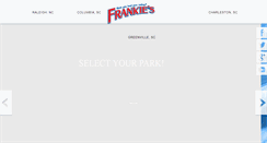 Desktop Screenshot of frankiesfunpark.com
