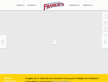 Tablet Screenshot of frankiesfunpark.com